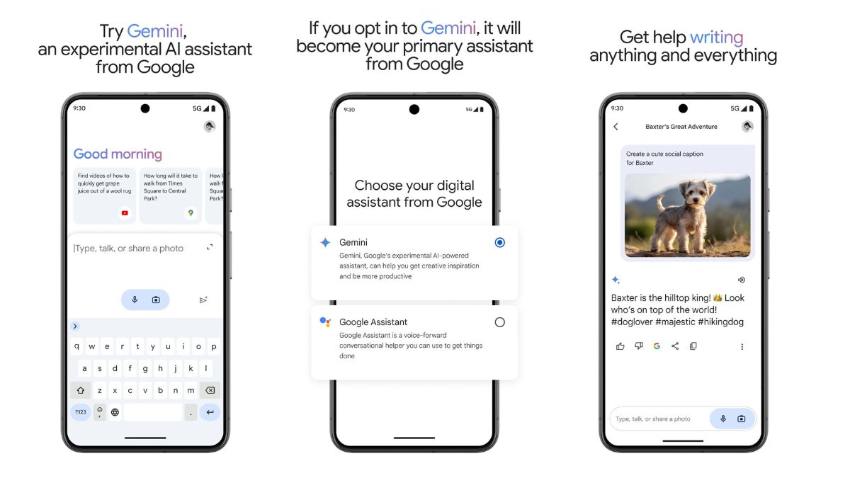 google assistant gemini may soon be able to play music from third party apps report