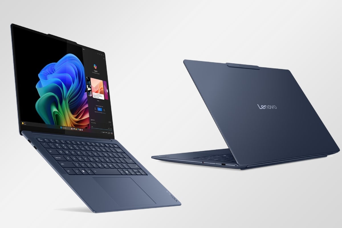 lenovo yoga slim 7 2024 design spotted in leaked renders it could debut as the first snapdragon x elite laptop